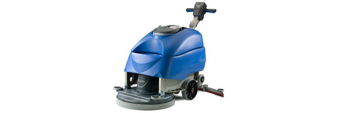 Floor Scrubbers in Storage Containers, TX
